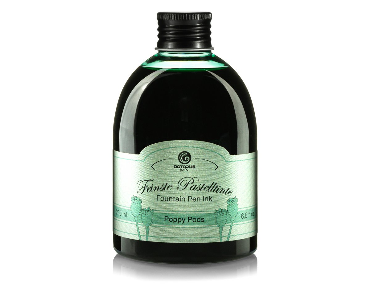 Schreibtinte in der 250ml Vorratsflasche, Poppy Pods