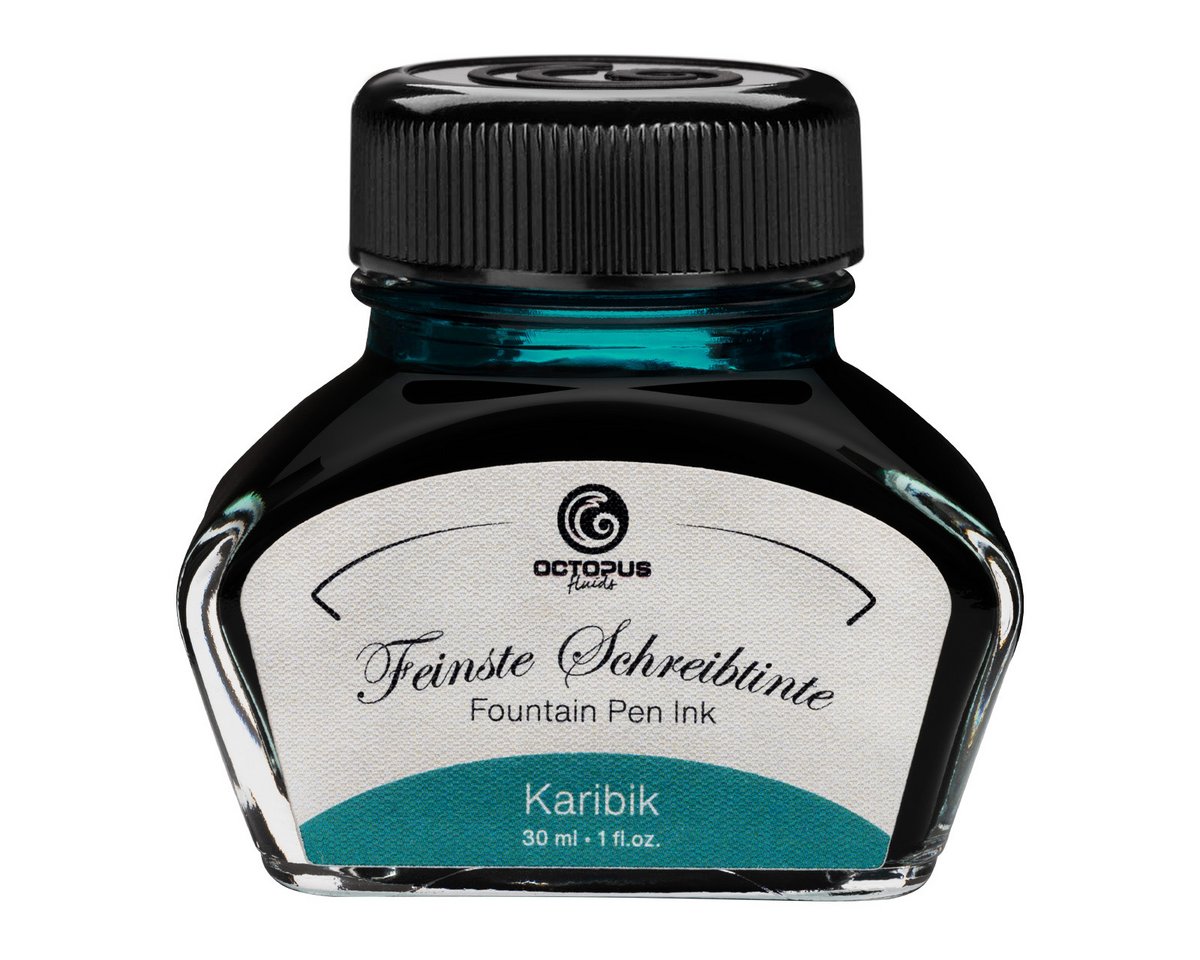Schreibtinte im 30 ml Glas, Karibik