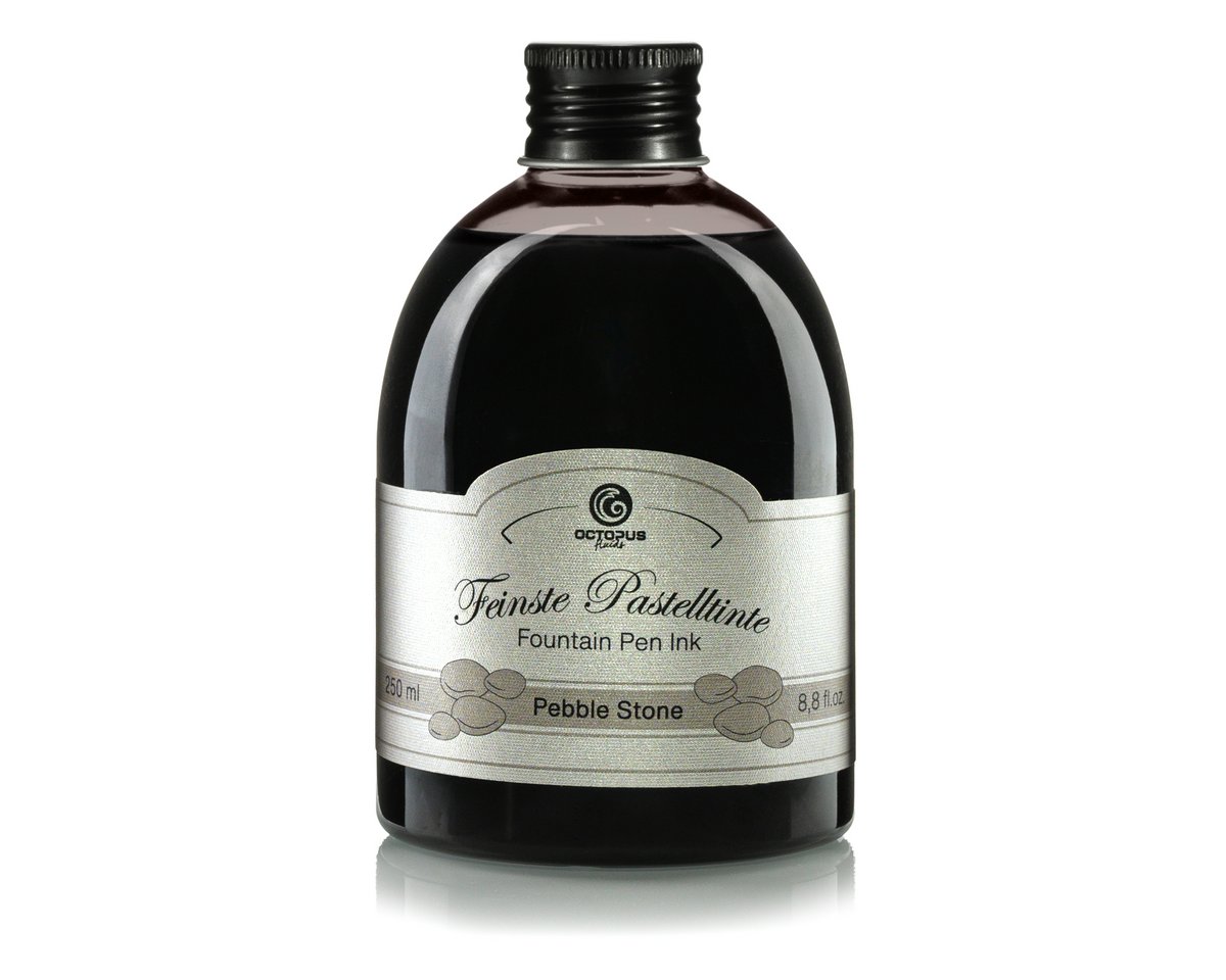 Füllhaltertinte in der 250ml Vorratsflasche, Pebble Stone