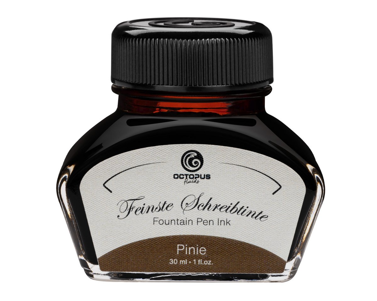 Schreibtinte im 30ml Glas, Pinie