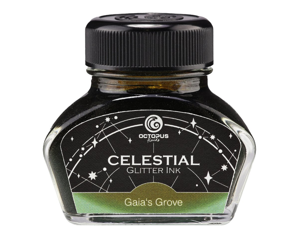 Celestial Ink Gaia´s Grove, Glitzertinte grün